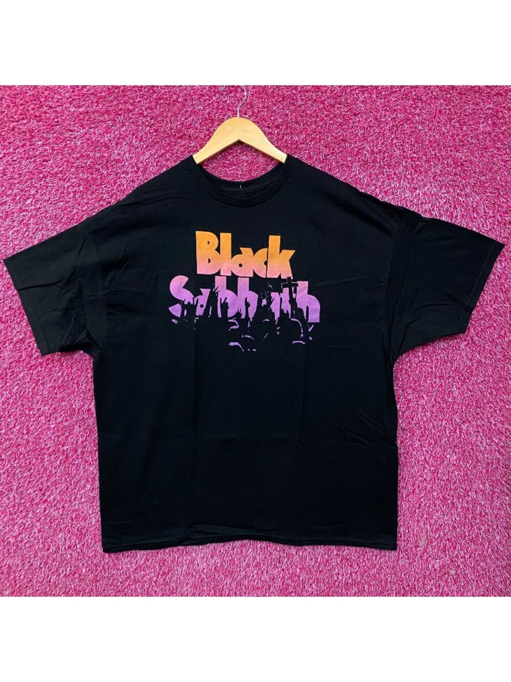 Black Sabbath Live Crowd Heavy Metal Band T-Shirt XXL